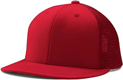Champro HC5 Performance Trucker Snapback - Scarlet - Red / 7’’ - 7 7/8’’