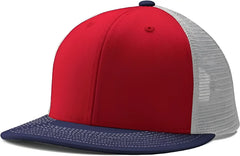 Champro HC5 Performance Trucker Snapback - Scarlet White Navy - Red Navy / 7’’ - 7 7/8’’
