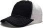 Classic Caps USA100 USA-Made Trucker Cap - Black White - Black White / 6 5/8’’ - 7 3/8’’