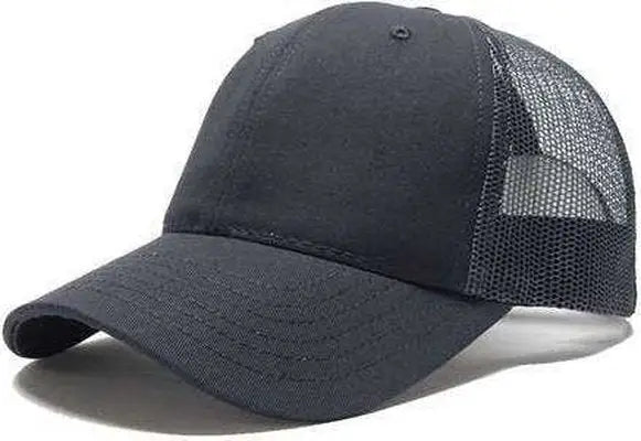 Classic Caps USA100 USA-Made Trucker Cap - Charcoal - Dark Gray / 6 5/8’’ - 7 3/8’’