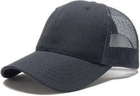 Classic Caps USA100 USA-Made Trucker Cap - Charcoal - Dark Gray / 6 5/8’’ - 7 3/8’’