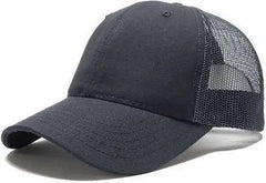 Classic Caps USA100 USA-Made Trucker Cap - Charcoal - Dark Gray / 6 5/8’’ - 7 3/8’’