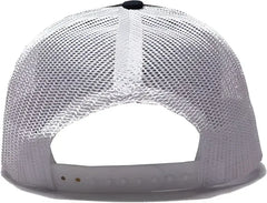 Classic Caps USA100 USA-Made Trucker Cap - Charcoal White - Dark Gray White / 6 5/8’’ - 7 3/8’’