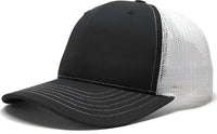 Classic Caps USA100 USA-Made Trucker Cap - Charcoal White - Dark Gray White / 6 5/8’’ - 7 3/8’’