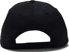 Classic Caps USA200 USA-Made Dad Cap - Black - Black / 6 5/8’’ - 7 3/8’’