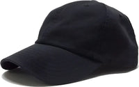 Classic Caps USA200 USA-Made Dad Cap - Black - Black / 6 5/8’’ - 7 3/8’’