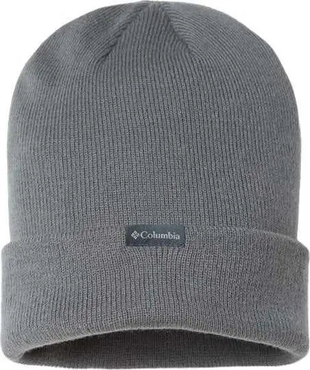 Columbia 205364 Columbia Tree Flag Cuffed Beanie - City Gray - Dark Gray / One Size Fits Most