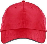 Core 365 CE001 Adult Pitch Performance Cap - Red - Red / One Size Fits Most