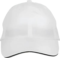 Core 365 CE001 Adult Pitch Performance Cap - White - White / One Size Fits Most