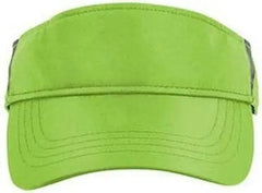 Core 365 CE002 Adult Drive Performance Visor - Acidark Grayeen Carbon - Green Dark Gray / One Size Fits Most