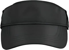 Core 365 CE002 Adult Drive Performance Visor - Black Carbon - Black Dark Gray / One Size Fits Most