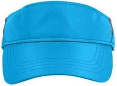 Core 365 CE002 Adult Drive Performance Visor - Elctrc Blue Carbon - Dark Gray / One Size Fits Most