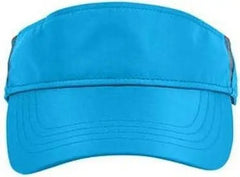 Core 365 CE002 Adult Drive Performance Visor - Elctrc Blue Carbon - Dark Gray / One Size Fits Most