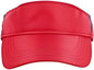 Core 365 CE002 Adult Drive Performance Visor - Red Carbon - Red / One Size Fits Most