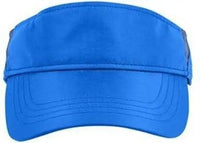 Core 365 CE002 Adult Drive Performance Visor - True Royal Carbon - Royal Dark Gray / One Size Fits Most