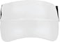 Core 365 CE002 Adult Drive Performance Visor - White Carbon - Dark Gray / One Size Fits Most