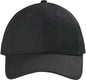 CornerStone CS810 Canvas Cap - Black - Black / OSFM