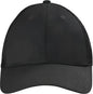 CornerStone CS811 Canvas Mesh Back Cap - Black - Black / OSFM