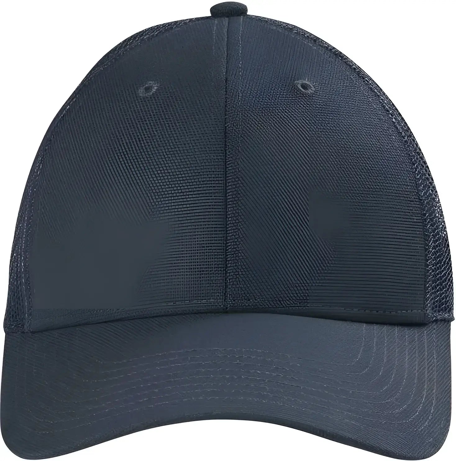 CornerStone CS811 Canvas Mesh Back Cap - Navy Blue - Navy Blue / OSFM