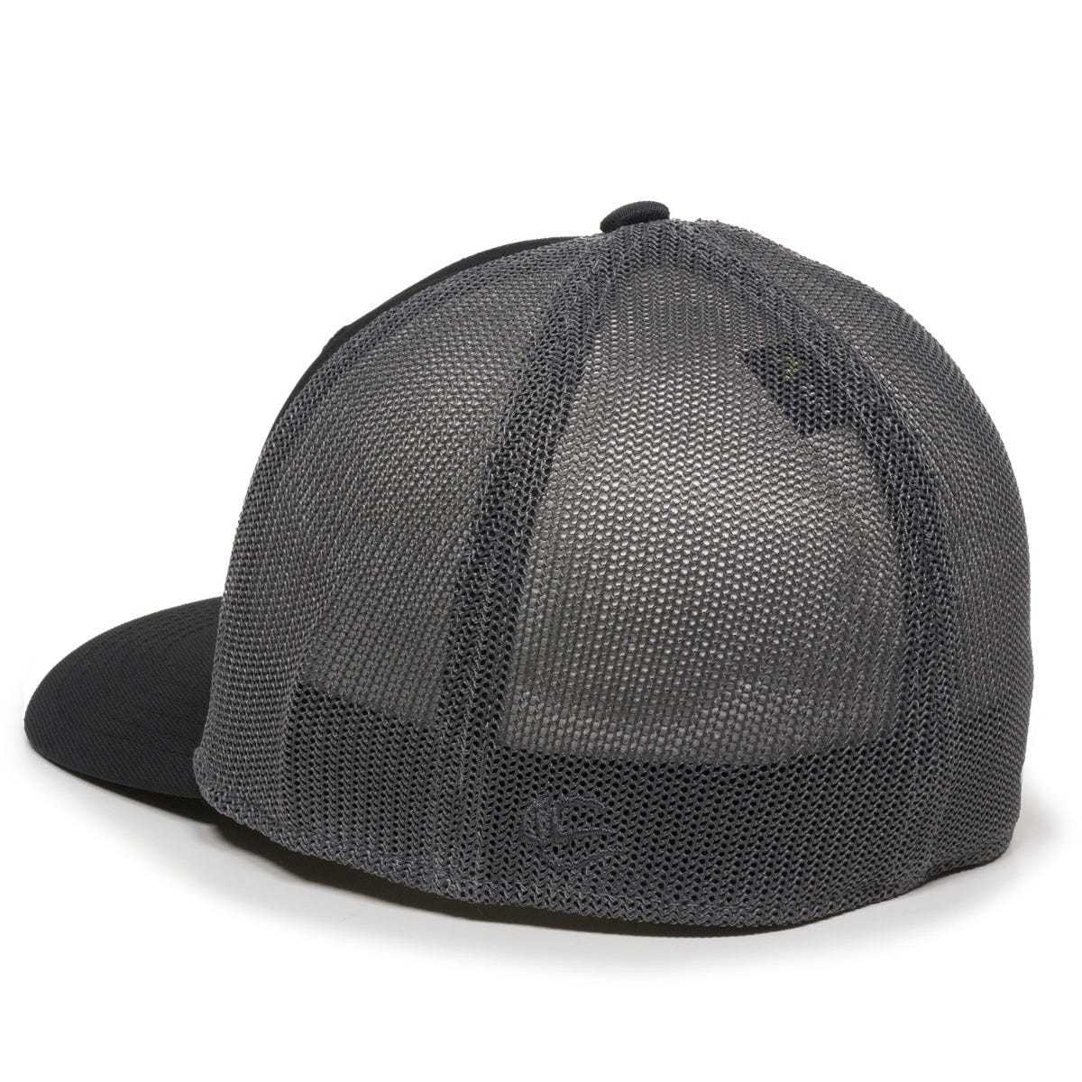 OC Sports CT120M Extra-flexible Slight Pre-curved Visor - Black Graphite | HIT a Double