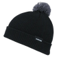 Cuglog K002 Everest Pom Pom Beanie - Black Gray - Black Gray / One Size Fits Most