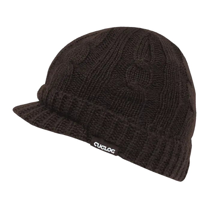 Cuglog K007 Kosciuszko Sweater Beanie - Brown - Brown / One Size Fits Most