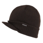 Cuglog K010 Ararat Heavy Weight Jeep Beanie with Visor - Brown - Brown / One Size Fits Most