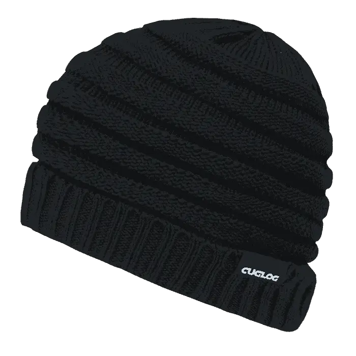 Cuglog K013 Etna Slouchy Beanie - Black - Black / One Size Fits Most