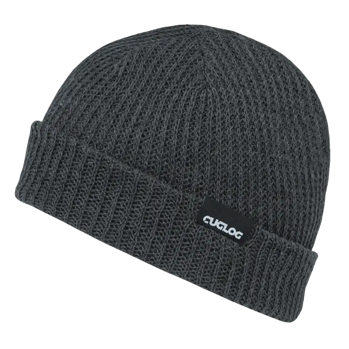 Cuglog K017 Halla Basic Cuff Beanie - Heather Charcoal - Dark Gray / One Size Fits Most