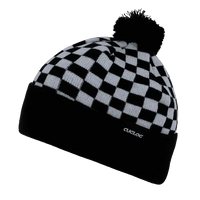 Cuglog K019 Changbai Checker Beanie - White Black - White Black / One Size Fits Most