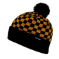 Cuglog K019 Changbai Checker Beanie - Yellow Black - Yellow Black / One Size Fits Most