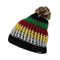 Cuglog K024 Matterhorn Beanie - Black Yellow Green - Multi-Colored / One Size Fits Most
