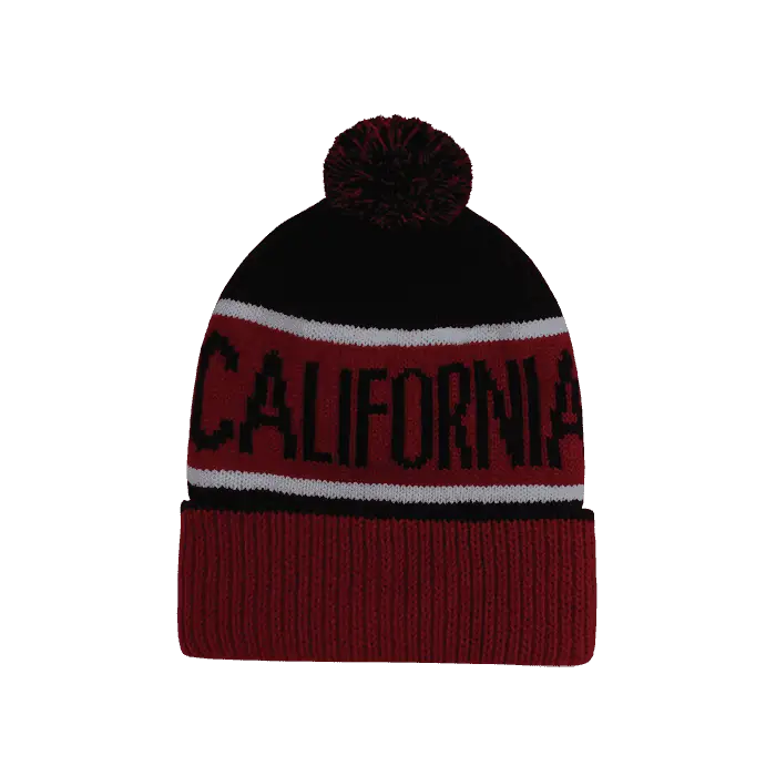 Cuglog K038 Cotopaxi Beanie - Black Red - Black Red / One Size Fits Most