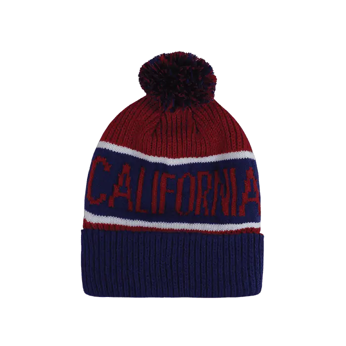 Cuglog K038 Cotopaxi Beanie - Red Blue - Red Blue / One Size Fits Most
