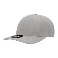 Decky 1015 Curved Bill Baseball Cap Heather Gray Gray / One Size Fits Most