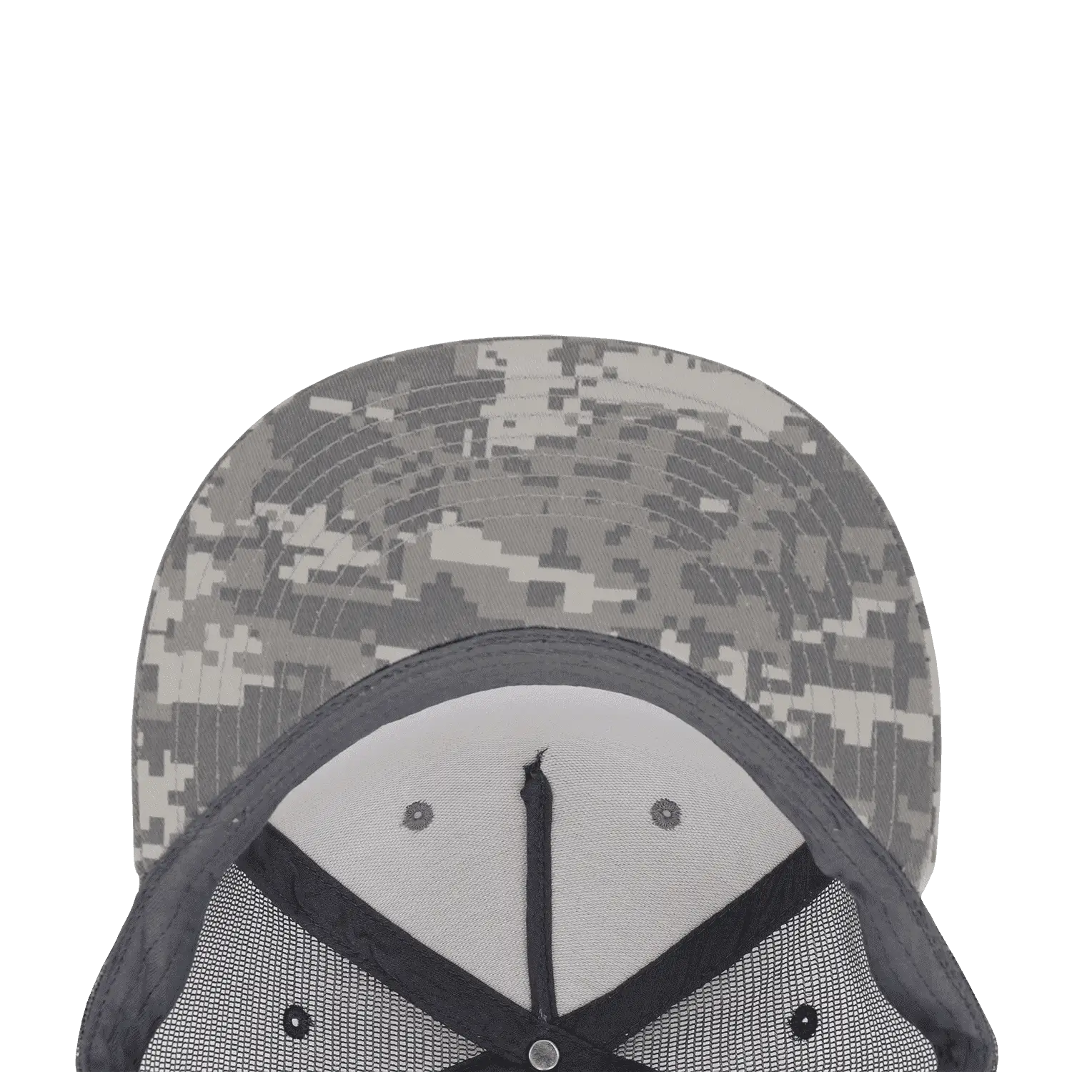 Decky 1040 Classic 5 Panel Cot. Trucker Cap - Army Digicam - Army Digicam / One Size Fits Most