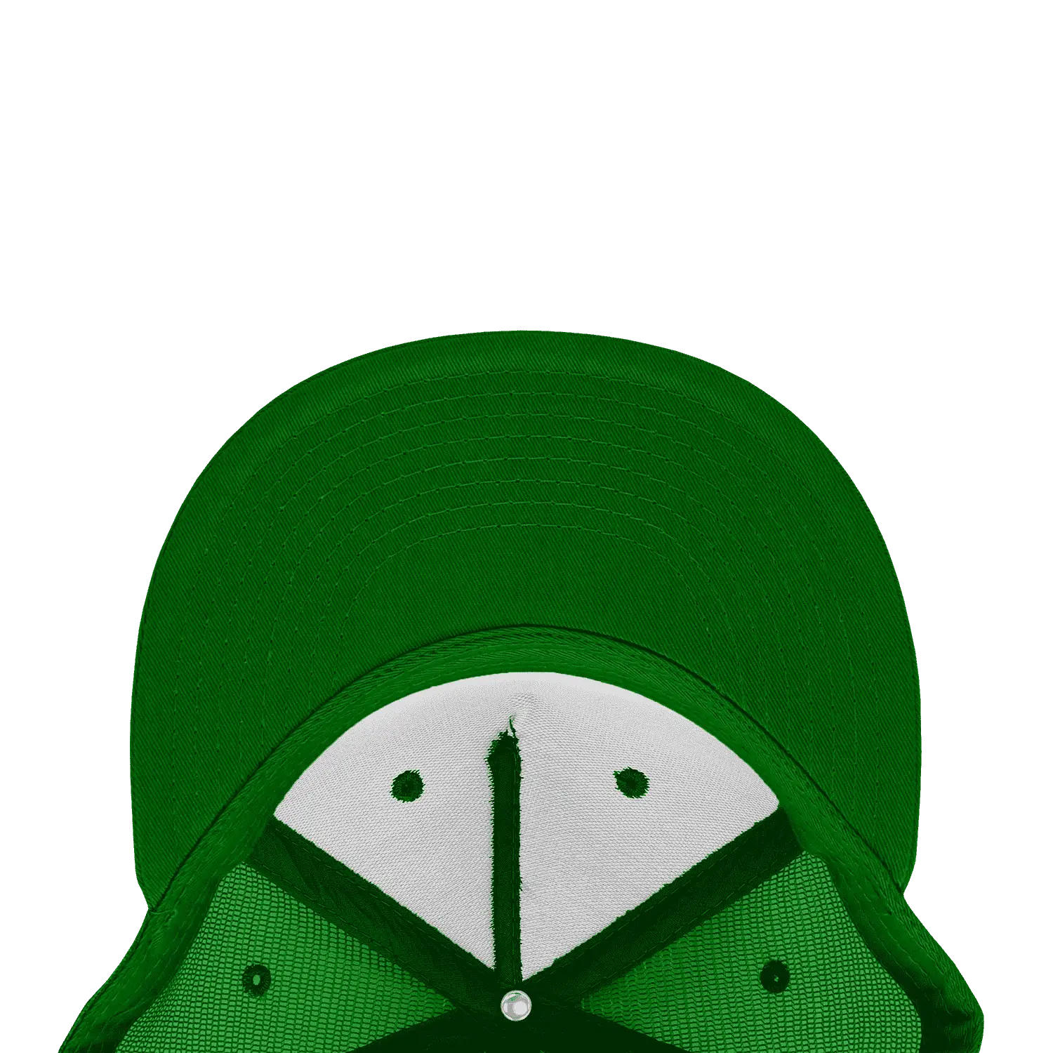 Decky 1040 Classic 5 Panel Cot. Trucker Cap - Kelly - Kelly / One Size Fits Most