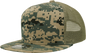 Decky 1040 Classic 5 Panel Cot. Trucker Cap - MCU Camo - MCU Camo / One Size Fits Most