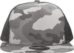 Decky 1040 Classic 5 Panel Cot. Trucker Cap - Urban Camo - Urban Camo / One Size Fits Most