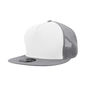Decky 1040 Classic 5 Panel Trucker Cap White Gray White Gray / One Size Fits Most