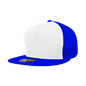 Decky 1040 Classic 5 Panel Trucker Cap White Royal White Royal / One Size Fits Most