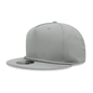 Decky 1041 Classic Flat Bill Golf Cap - Gray - Gray / One Size Fits Most