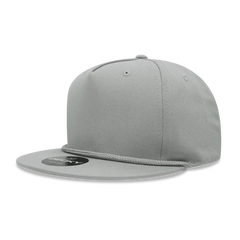 Decky 1041 Classic Flat Bill Golf Cap - Gray - Gray / One Size Fits Most