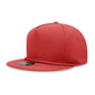 Decky 1041 Classic Flat Bill Golf Cap - Red - Red / One Size Fits Most