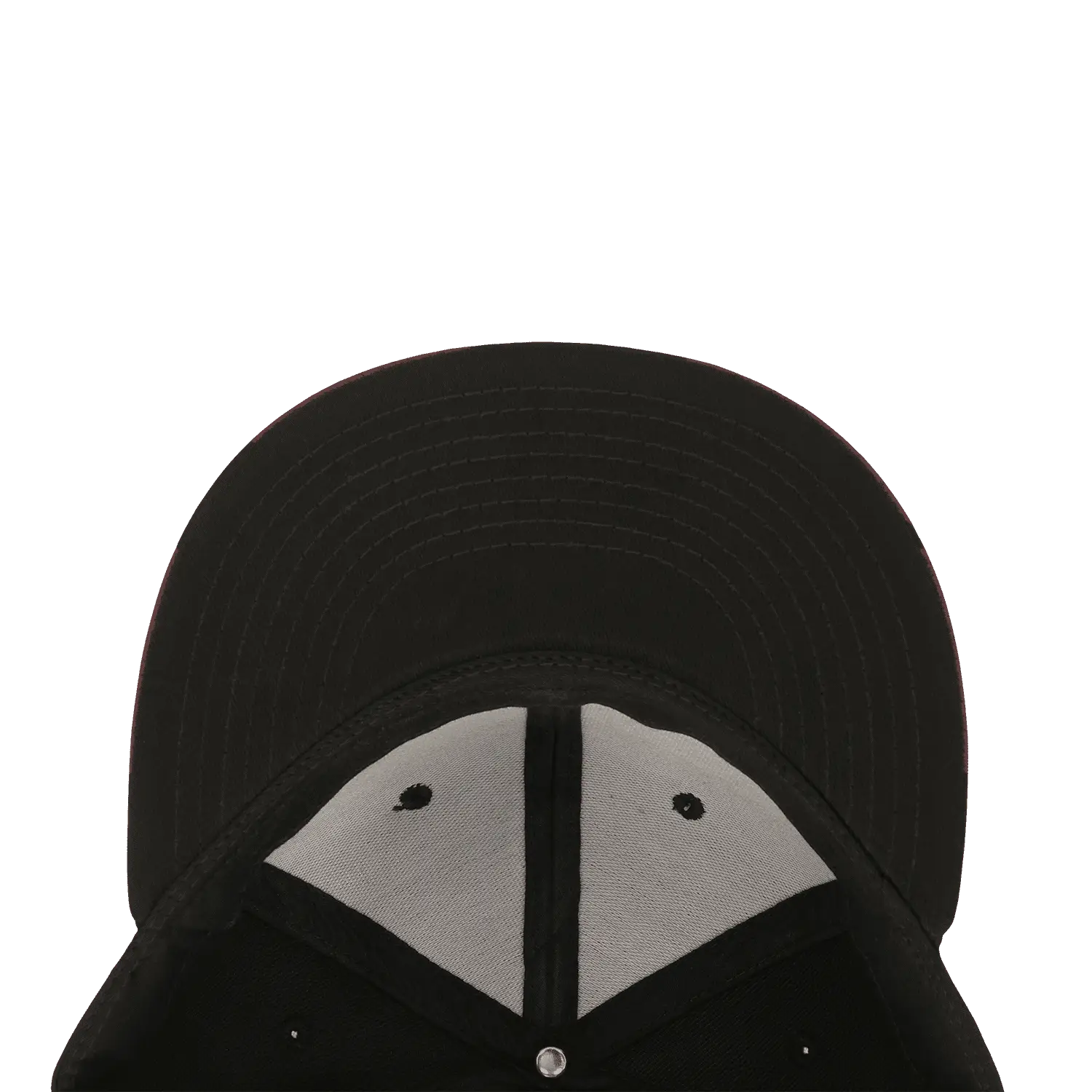 Decky 1045 Plaid Flat Bill Snapback Cap - Black Red - Black Red / One Size Fits Most