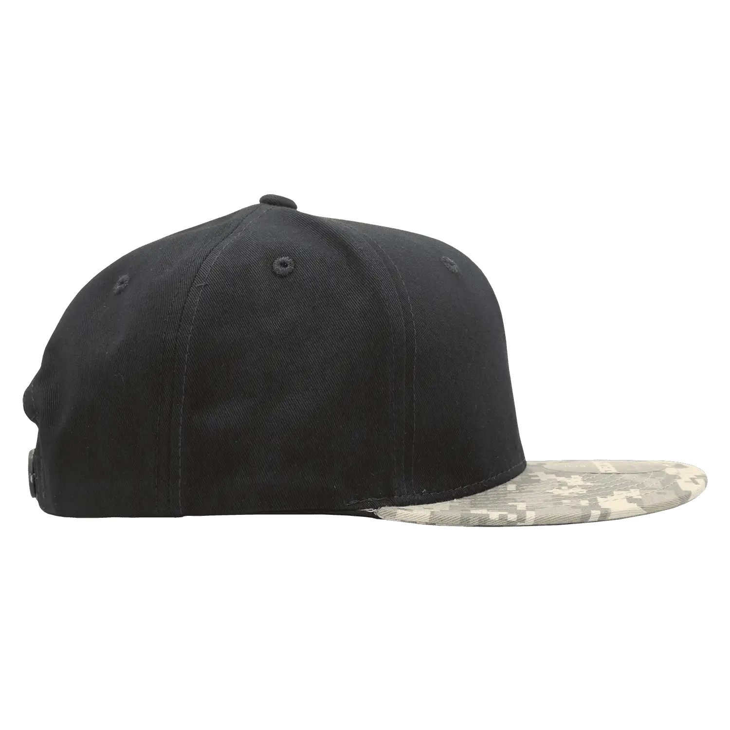 Decky 1047 Digital Camo Snapback Cap - Army Digicam Black - Army Digicam Black / One Size Fits Most