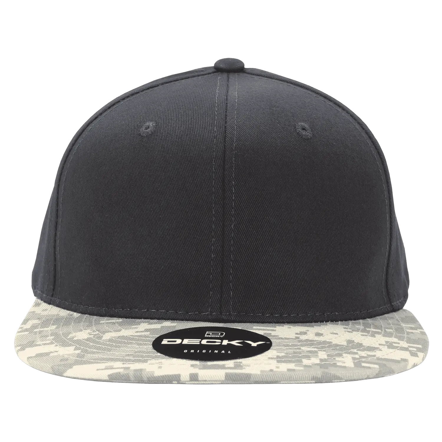Decky 1047 Digital Camo Snapback Cap - Army Digicam Black - Army Digicam Black / One Size Fits Most