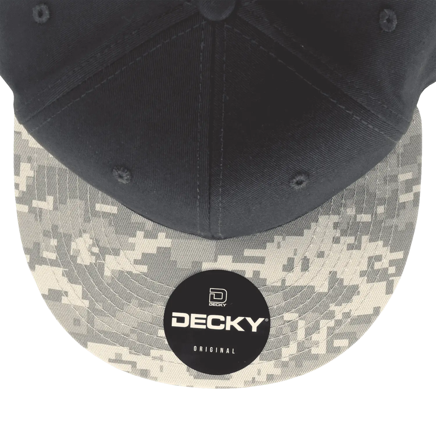 Decky 1047 Digital Camo Snapback Cap - Army Digicam Black - Army Digicam Black / One Size Fits Most