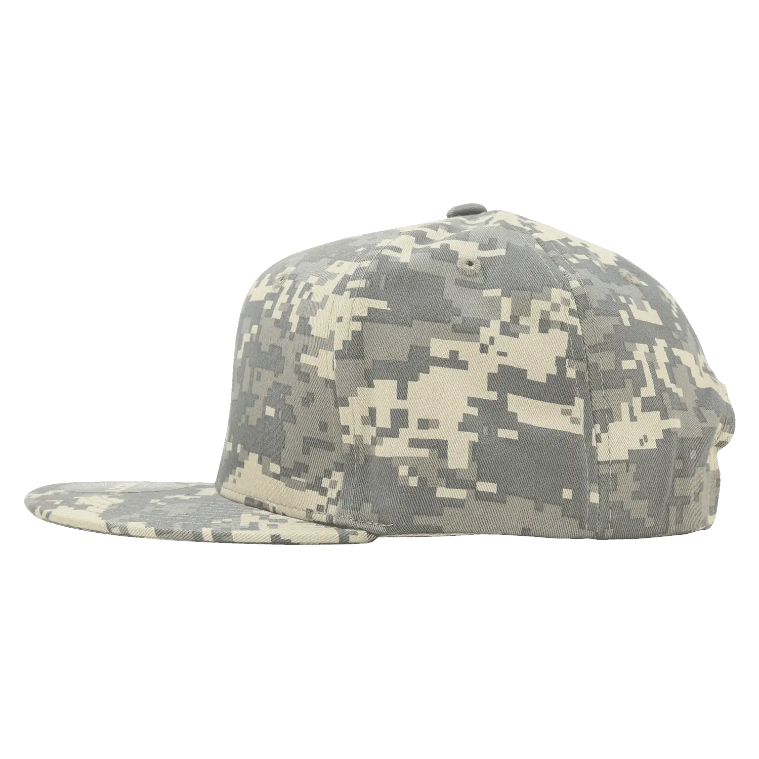 Decky 1047 Digital Camo Snapback Cap - Army Digicam - Army Digicam / One Size Fits Most