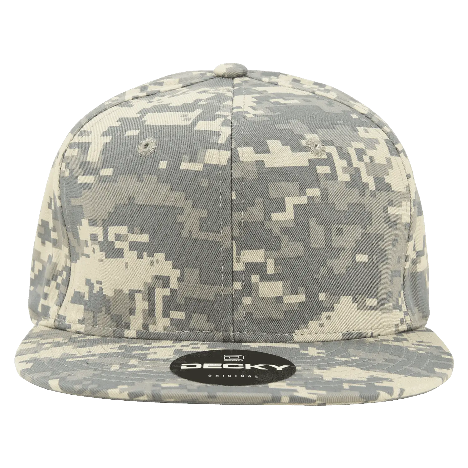 Decky 1047 Digital Camo Snapback Cap - Army Digicam - Army Digicam / One Size Fits Most
